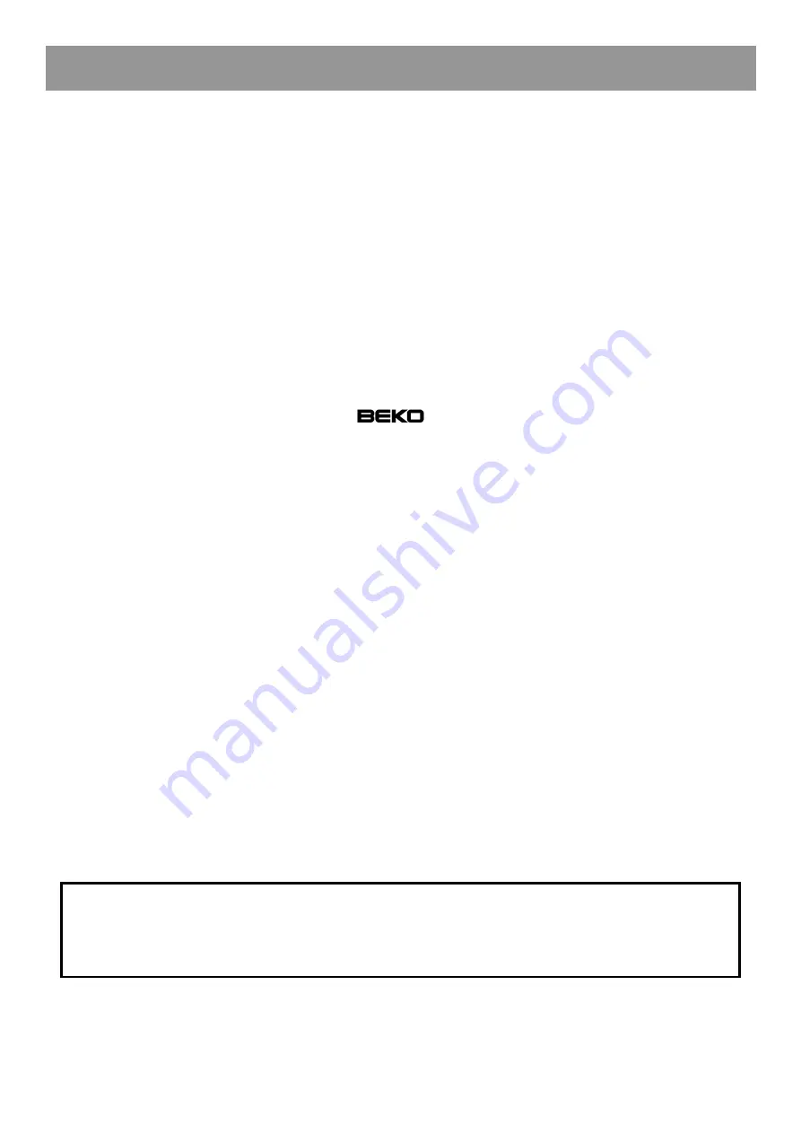 Beko CSA 29022 Manual Download Page 40