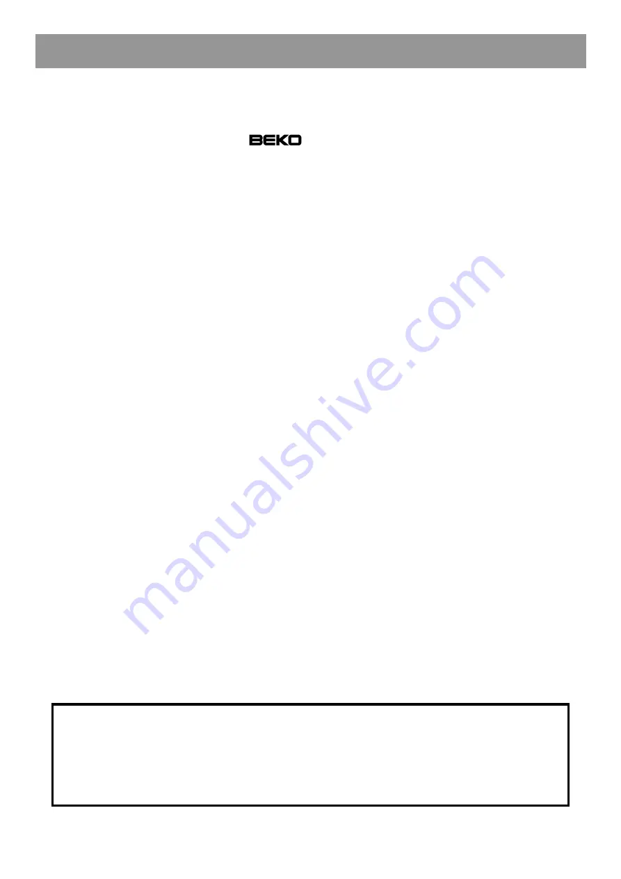 Beko CSA 29022 Manual Download Page 68