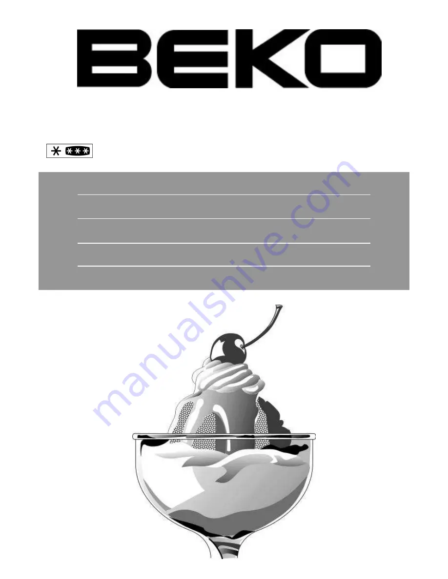 Beko CSA 34000 VR Instructions For Use Manual Download Page 1