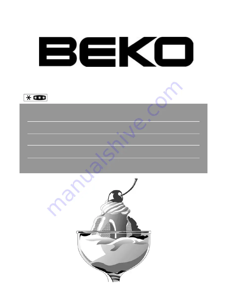 Beko CSA 34023 Instructions For Use Manual Download Page 1