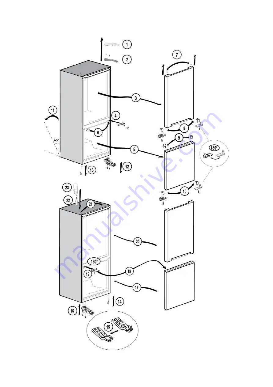 Beko CSA240K20XP Manual Download Page 7