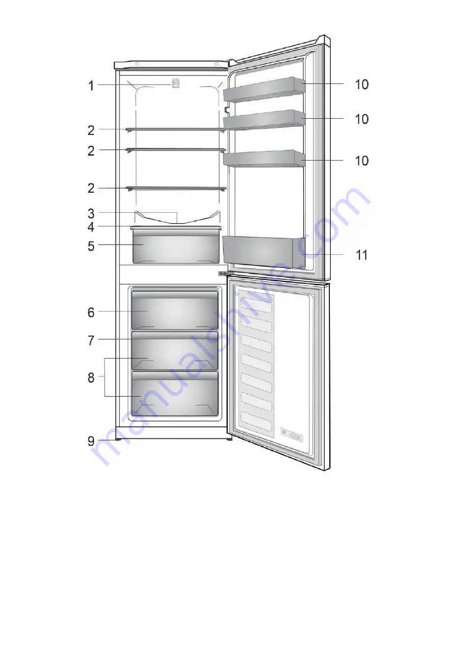 Beko CSA270M21W Manual Download Page 5