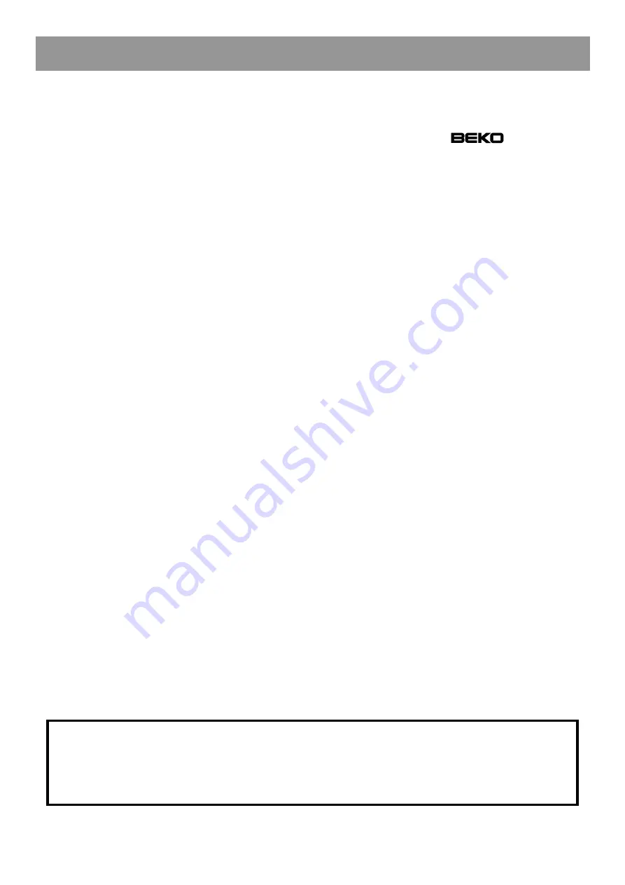 Beko CSA31020 Instructions For Use Manual Download Page 41