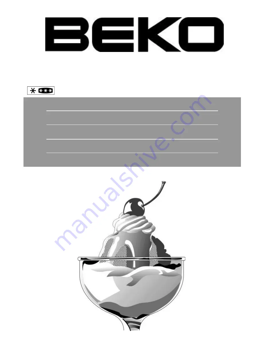 Beko CSA34000 Instructions For Use Manual Download Page 1