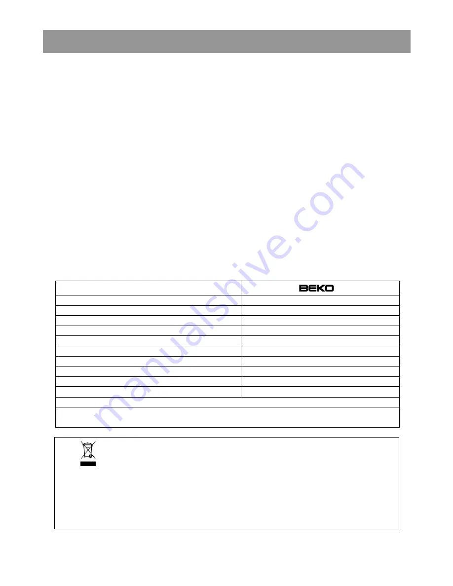 Beko CSA34000S Instructions For Use Manual Download Page 35