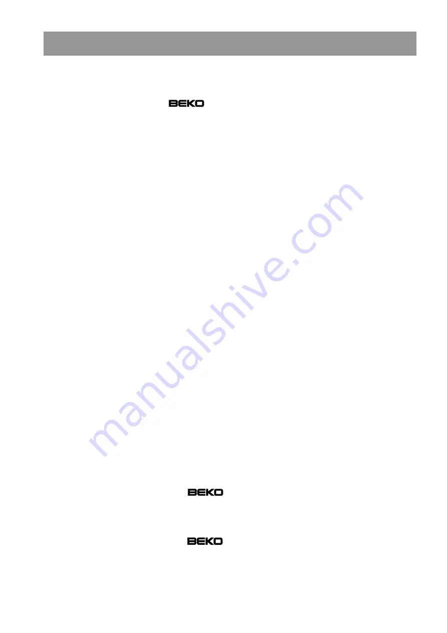 Beko CSA34023 Instructions For Use Manual Download Page 15