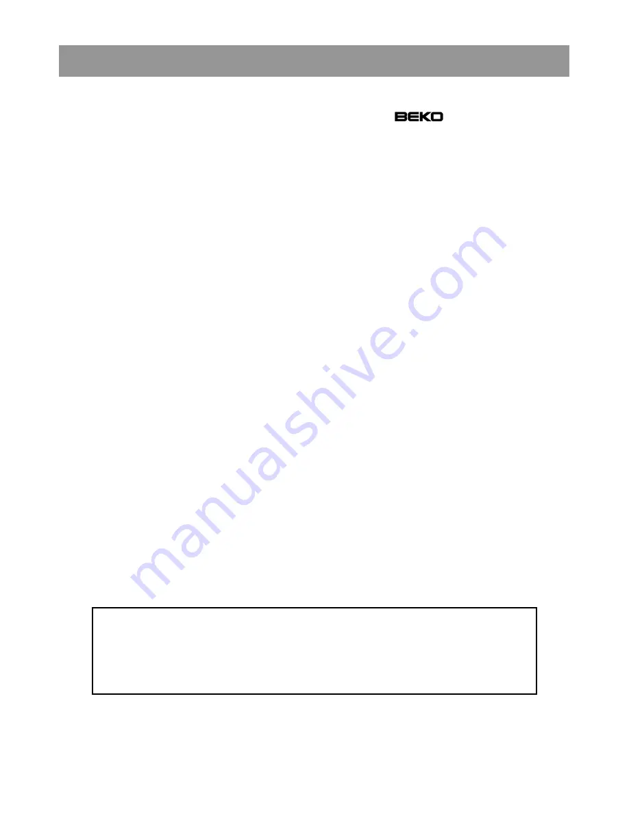 Beko CSA34023X Instructions For Use Manual Download Page 15