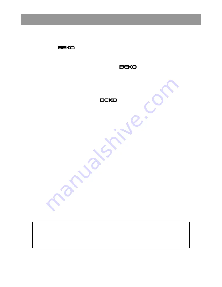 Beko CSA34023X Instructions For Use Manual Download Page 31