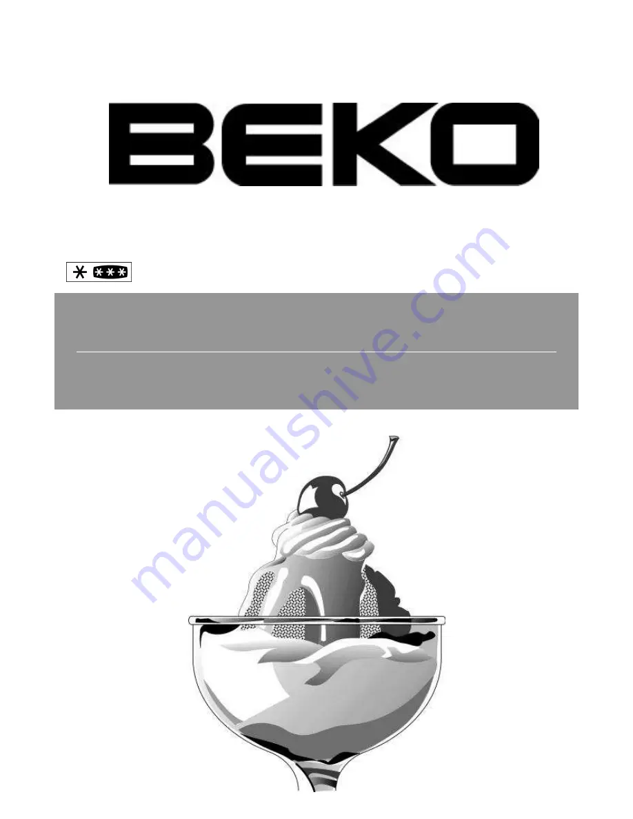 Beko CSA36000 Instructions For Use Manual Download Page 1