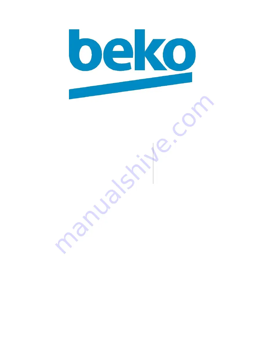 Beko CSA365K30S Manual Download Page 1