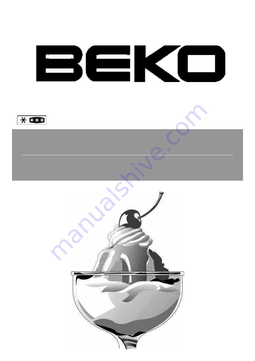 Beko CSA38000 Instructions For Use Manual Download Page 1