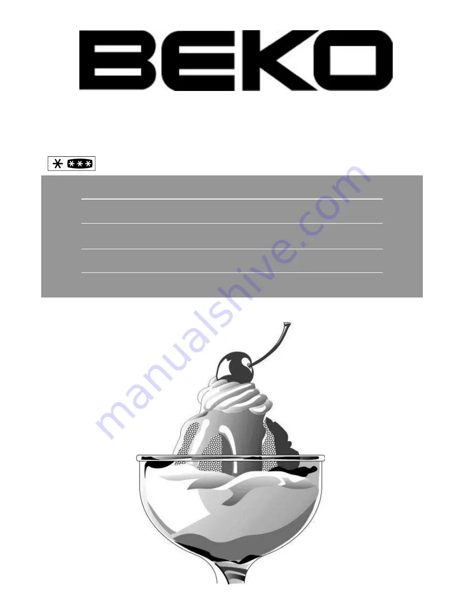 Beko CSA38220D Instructions For Use Manual Download Page 1