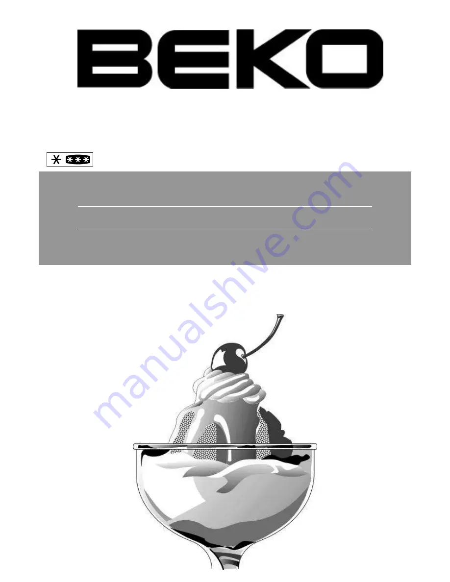 Beko CSA38220S Instructions For Use Manual Download Page 1