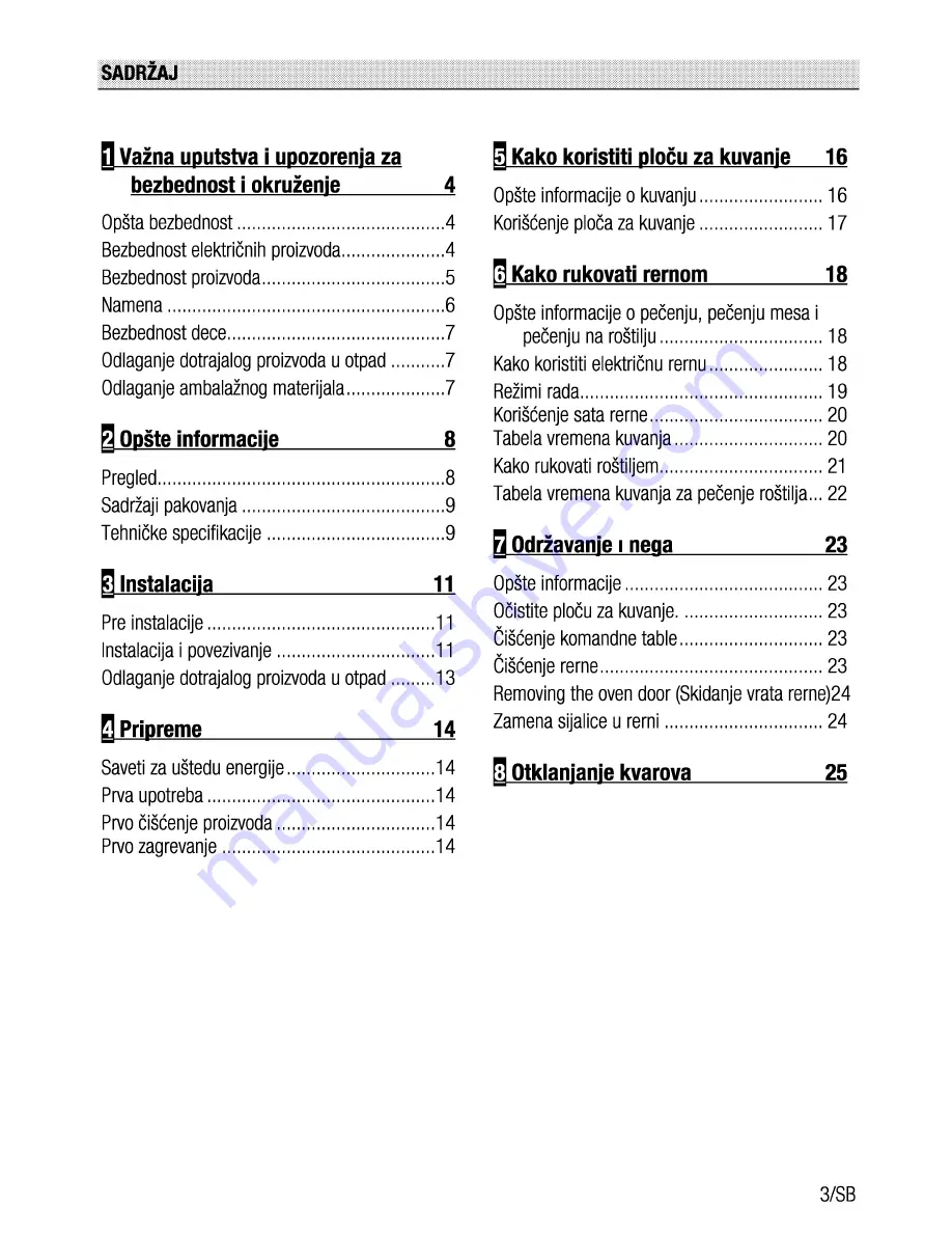 Beko CSE 67100 G User Manual Download Page 27