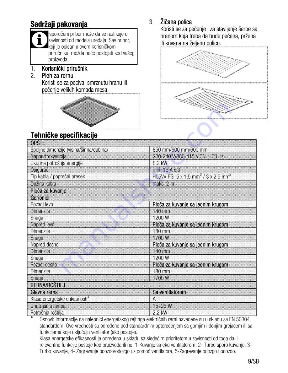 Beko CSE 67100 G User Manual Download Page 33