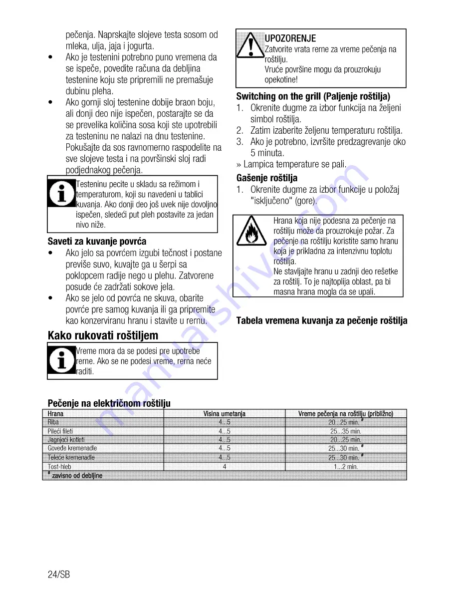 Beko CSE 67300 G Скачать руководство пользователя страница 50