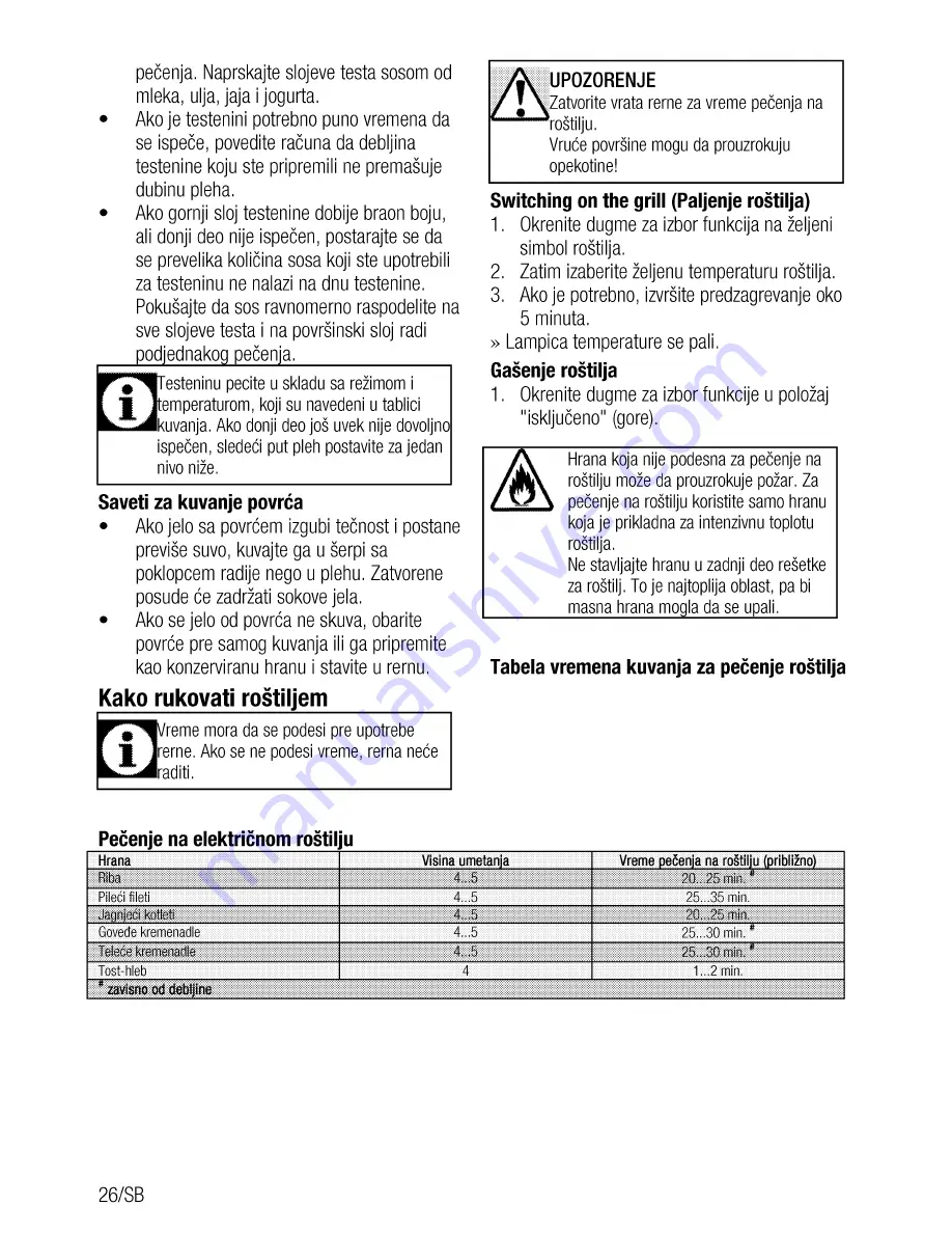 Beko CSE64320D Скачать руководство пользователя страница 54