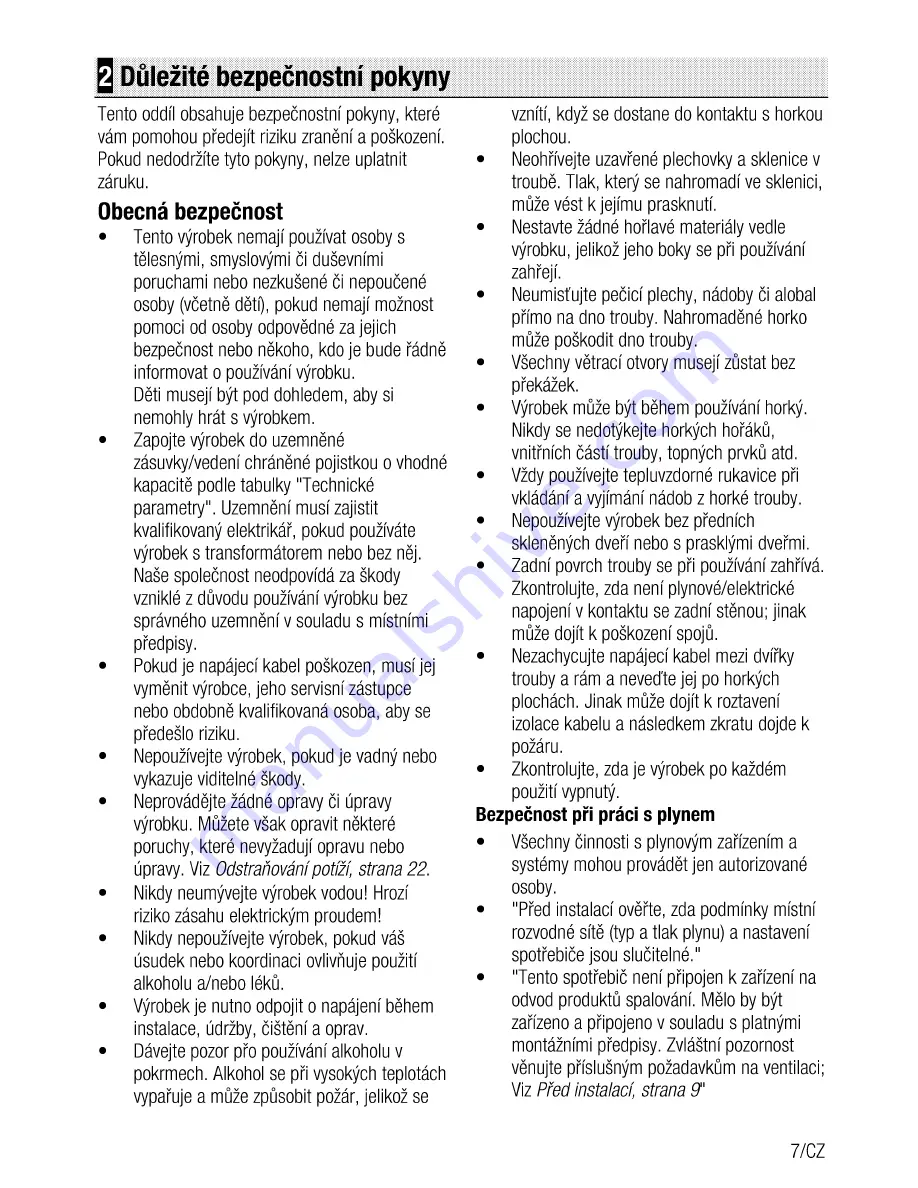 Beko CSG 52010 F User Manual Download Page 29