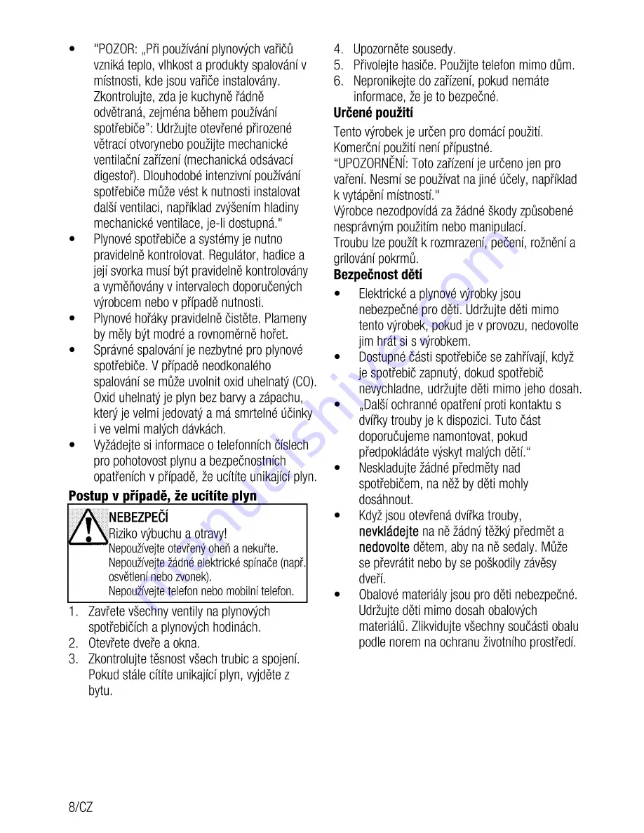 Beko CSG 52010 F User Manual Download Page 30