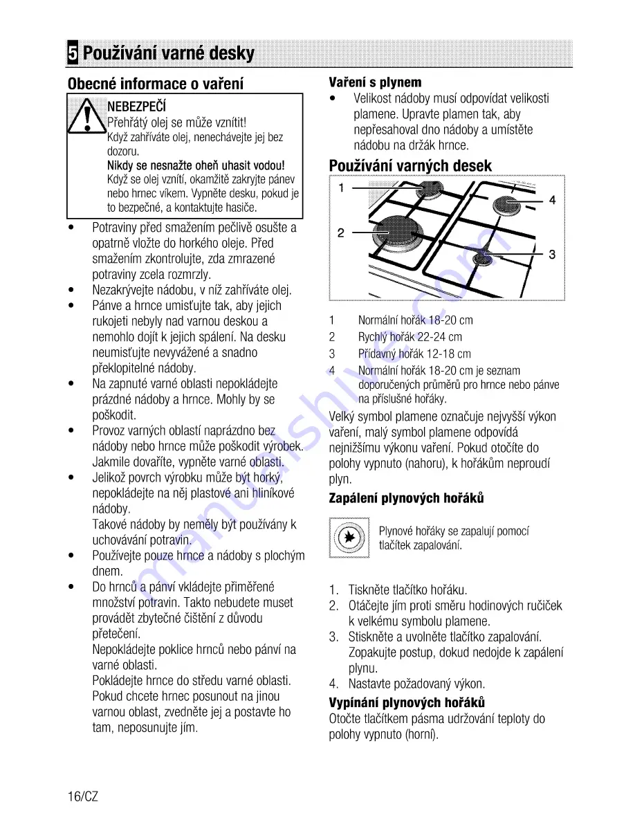 Beko CSG 52010 F Скачать руководство пользователя страница 38