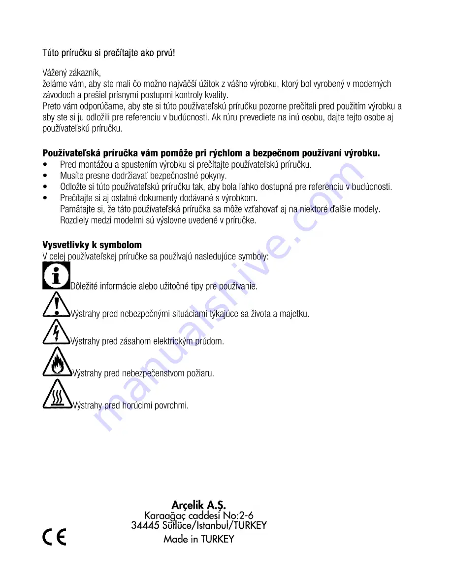 Beko CSG 52010 F User Manual Download Page 46