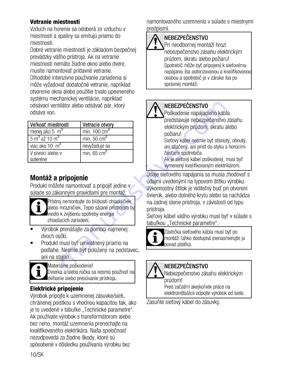 Beko CSG 52010 F Скачать руководство пользователя страница 54