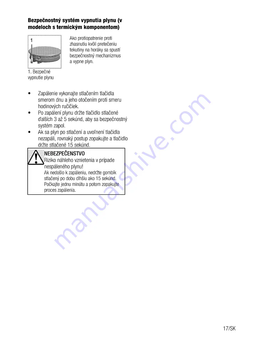 Beko CSG 52010 F User Manual Download Page 61