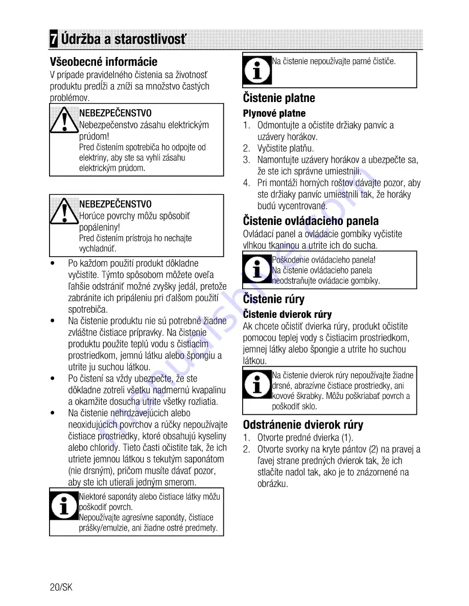 Beko CSG 52010 F User Manual Download Page 64