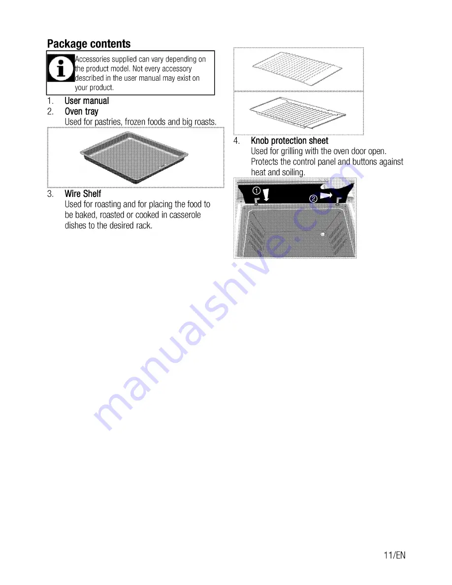 Beko CSG 52010 G User Manual Download Page 11