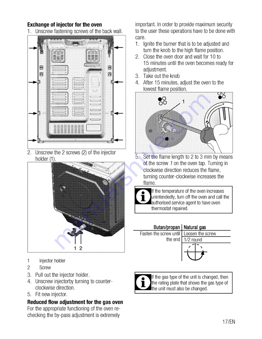 Beko CSG 52010 G User Manual Download Page 17