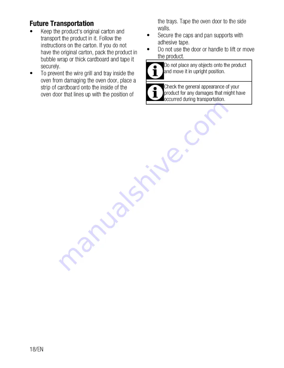 Beko CSG 52010 G User Manual Download Page 18