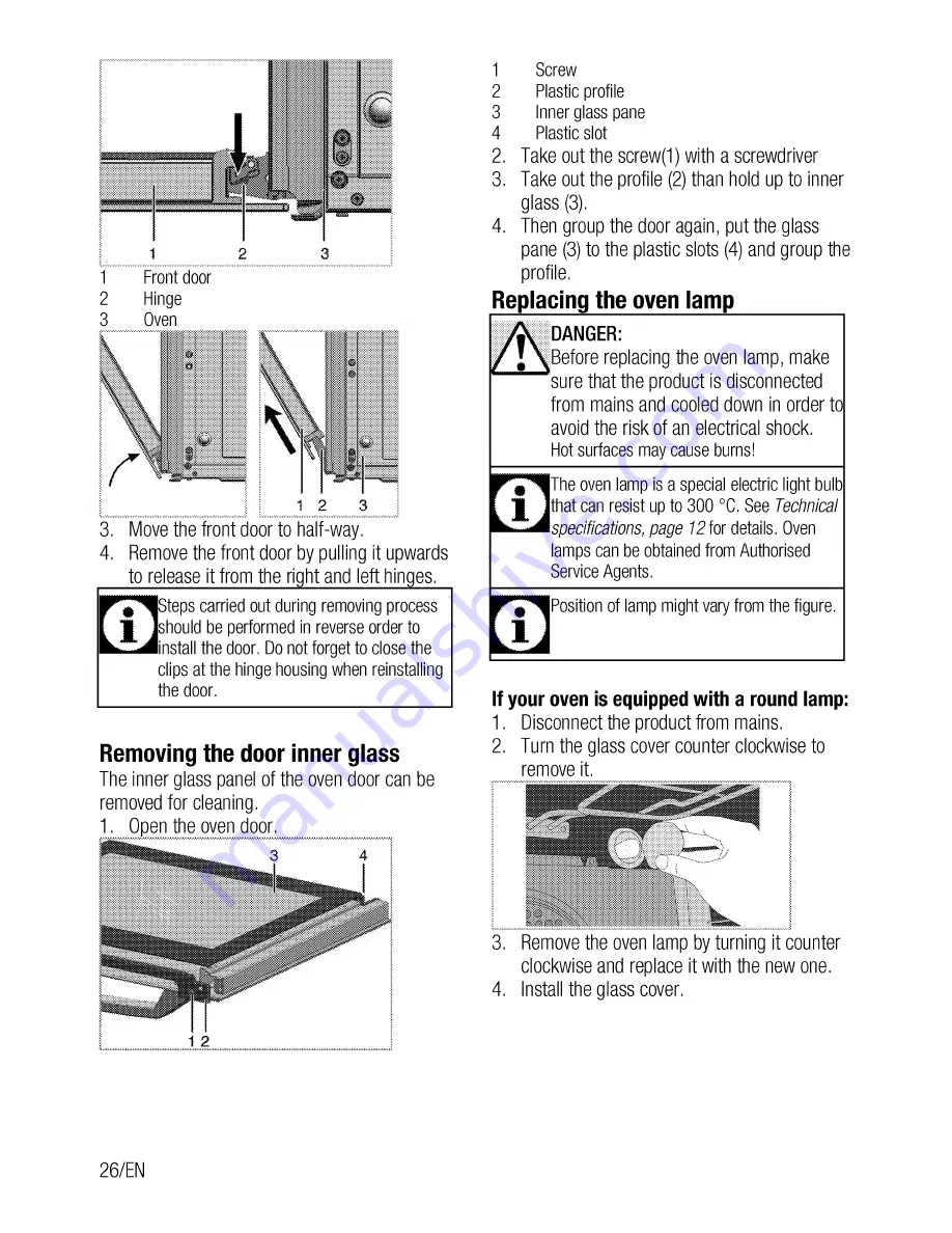 Beko CSG 52010 G User Manual Download Page 26