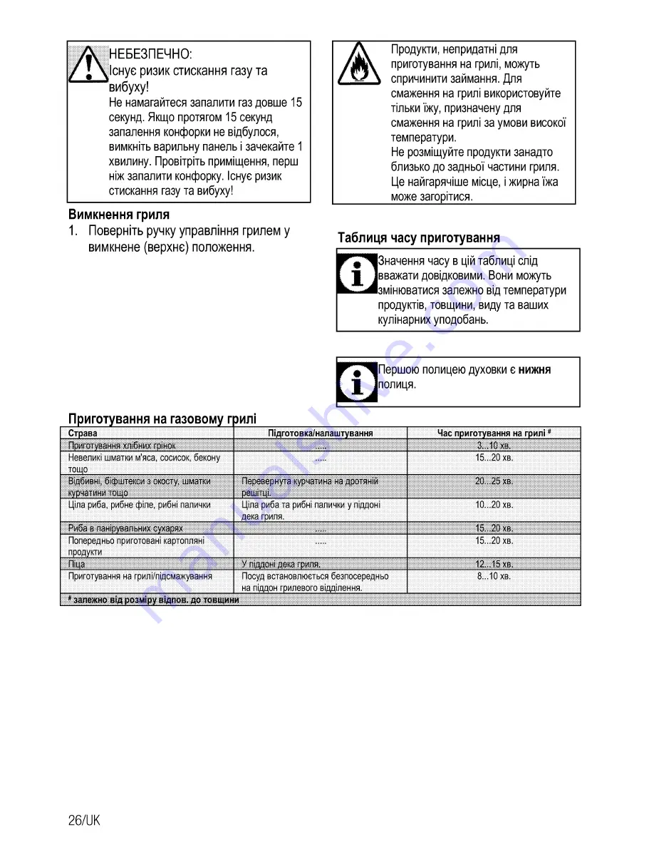 Beko CSG 52010 G User Manual Download Page 84