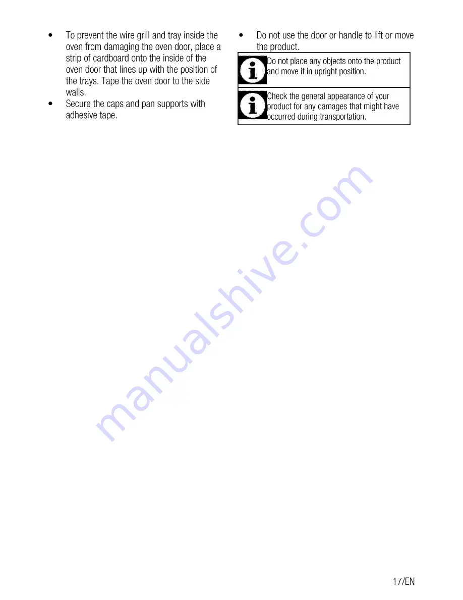 Beko CSG 52120 G User Manual Download Page 17