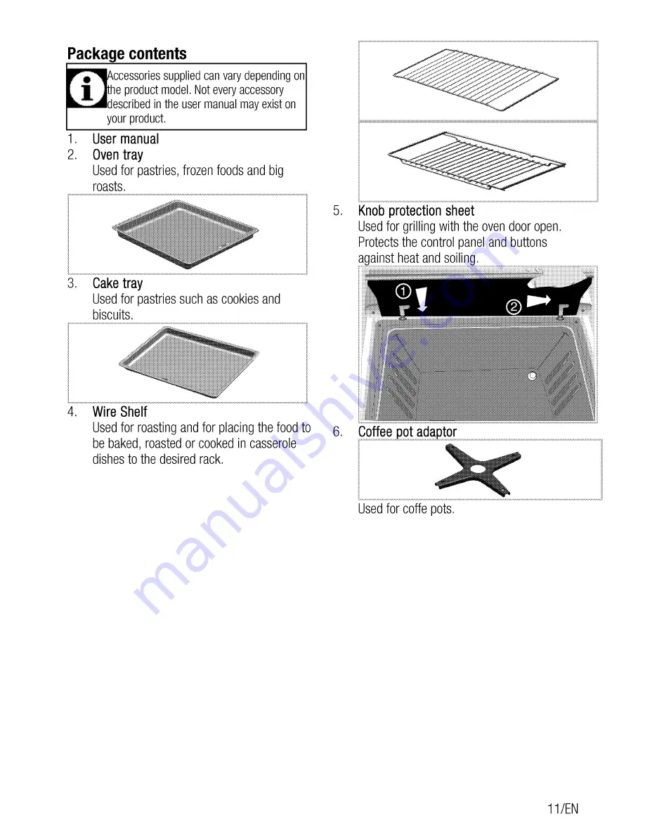 Beko CSG 62010 D User Manual Download Page 11