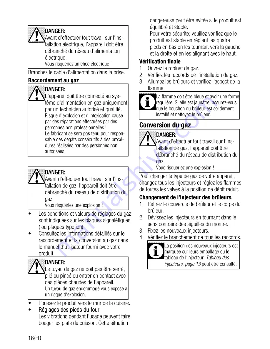 Beko CSG 62010 D User Manual Download Page 42