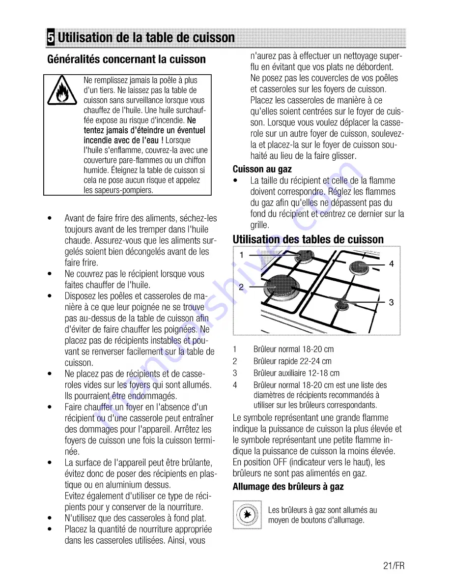 Beko CSG 62010 D User Manual Download Page 47