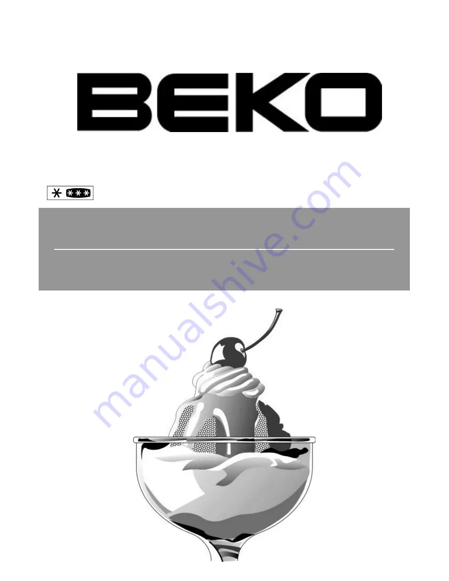 Beko CSK38000 Instructions For Use Manual Download Page 1