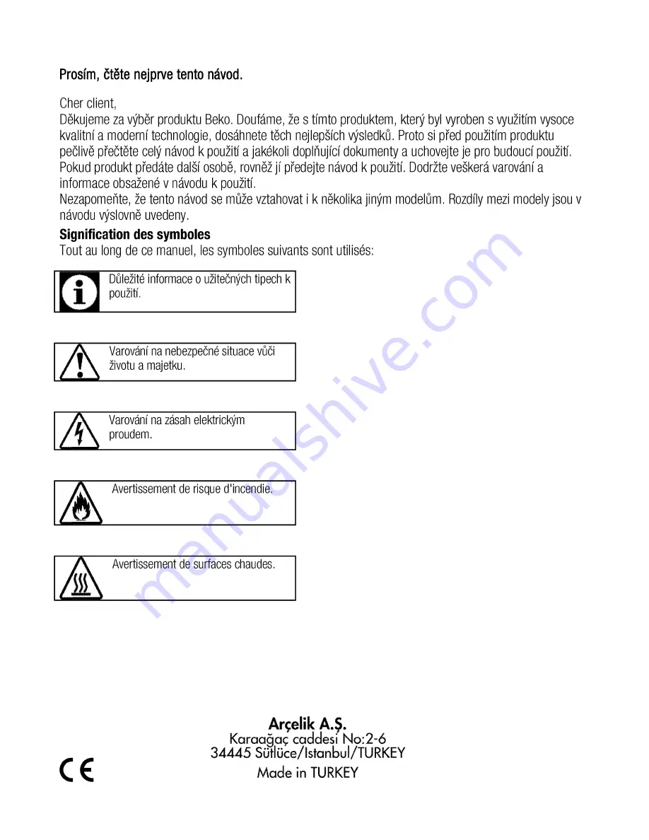 Beko CSM 52322 D User Manual Download Page 30