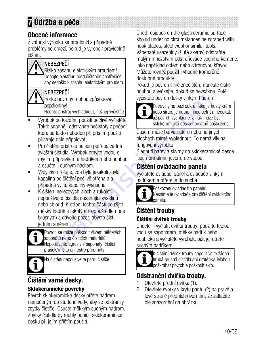 Beko CSM 57000 G User Manual Download Page 62