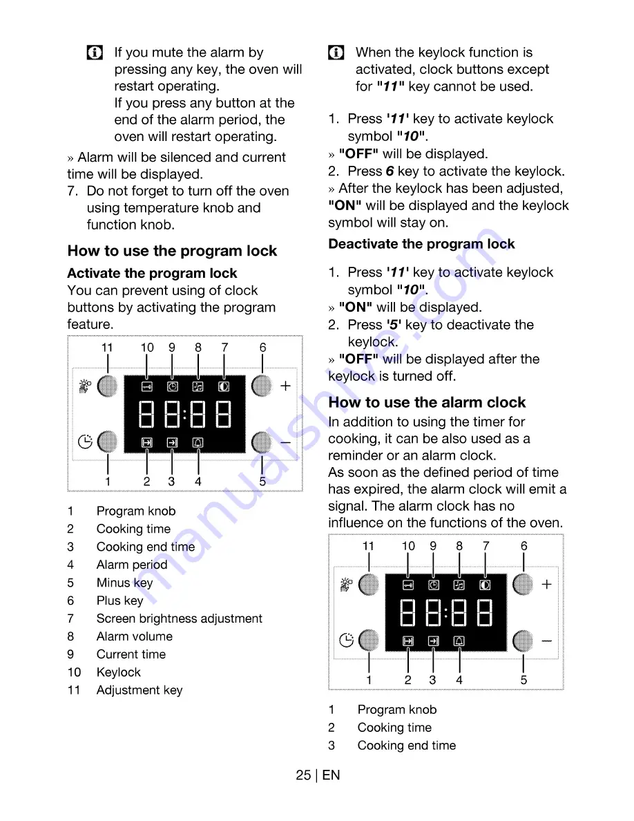 Beko CSM 62321 D Manual Download Page 25