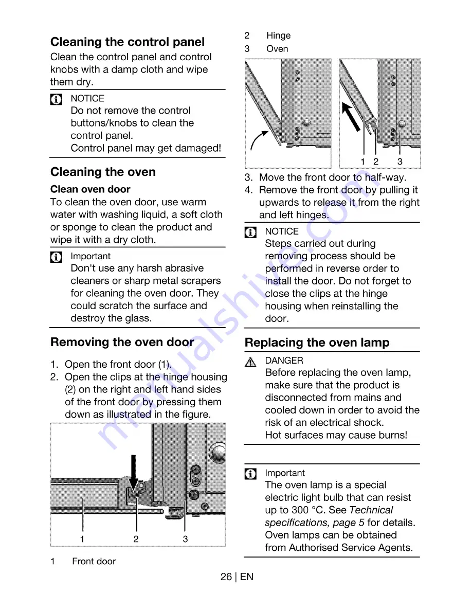 Beko CSM 66003 G User Manual Download Page 27