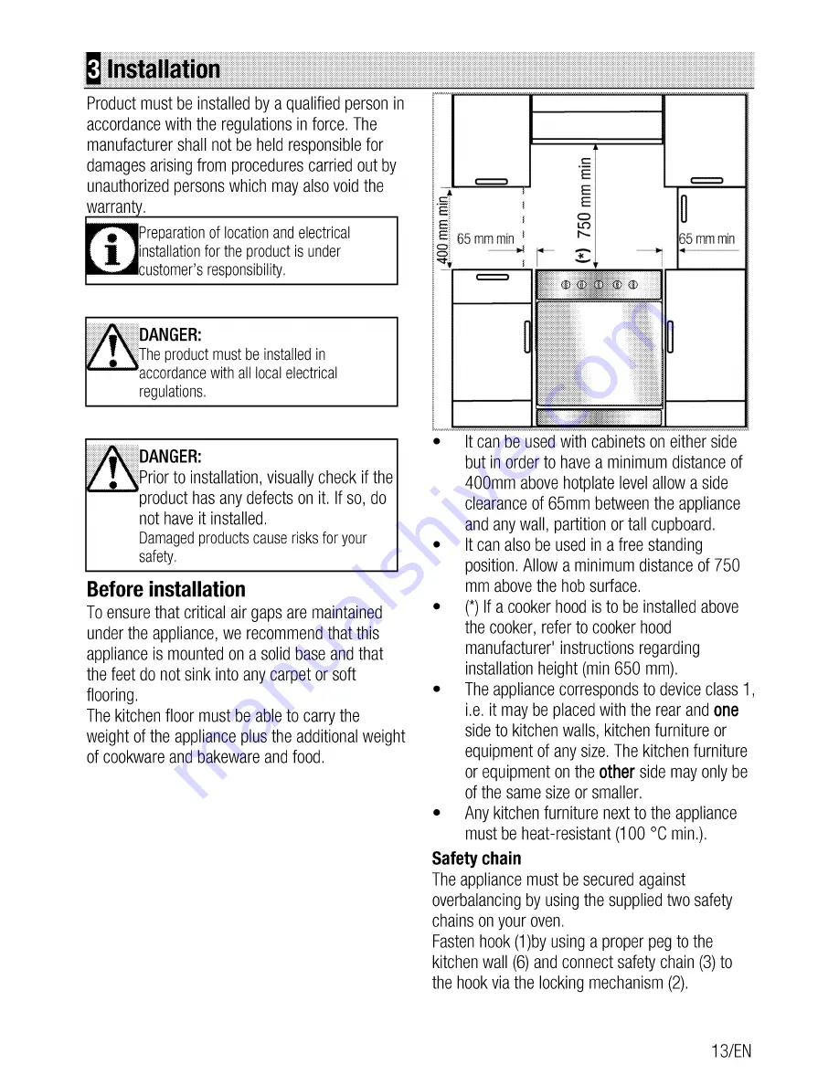 Beko CSM 893601 G User Manual Download Page 13