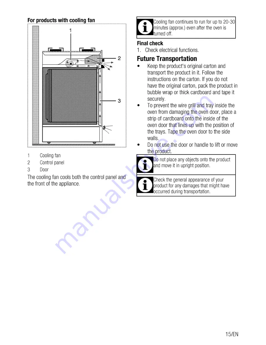 Beko CSM 893601 G User Manual Download Page 15