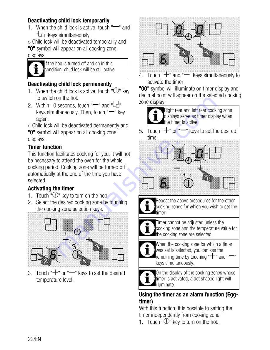 Beko CSM 893601 G User Manual Download Page 22