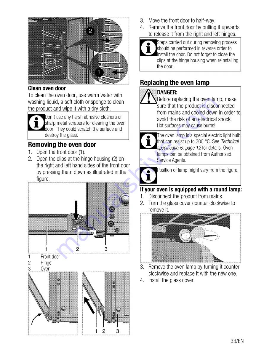 Beko CSM 893601 G User Manual Download Page 33