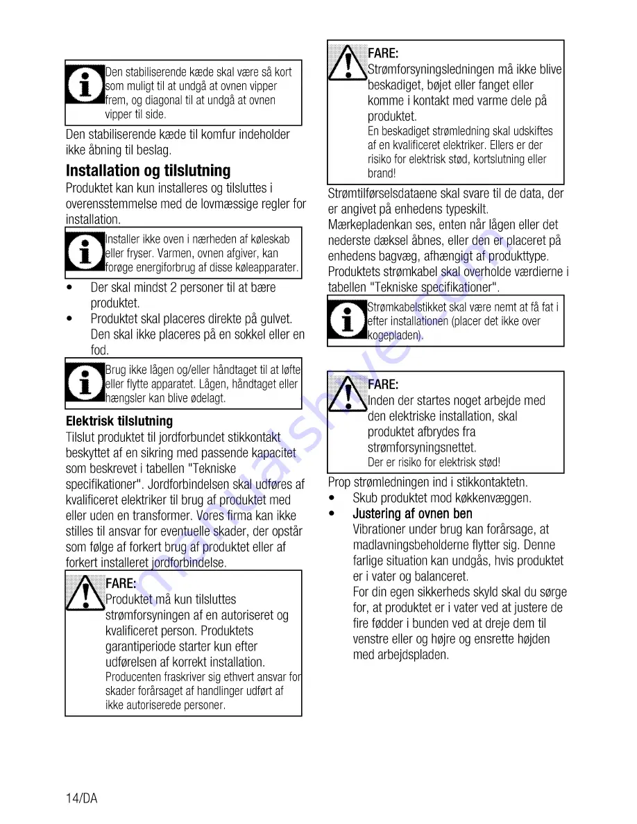 Beko CSM 893601 G User Manual Download Page 48