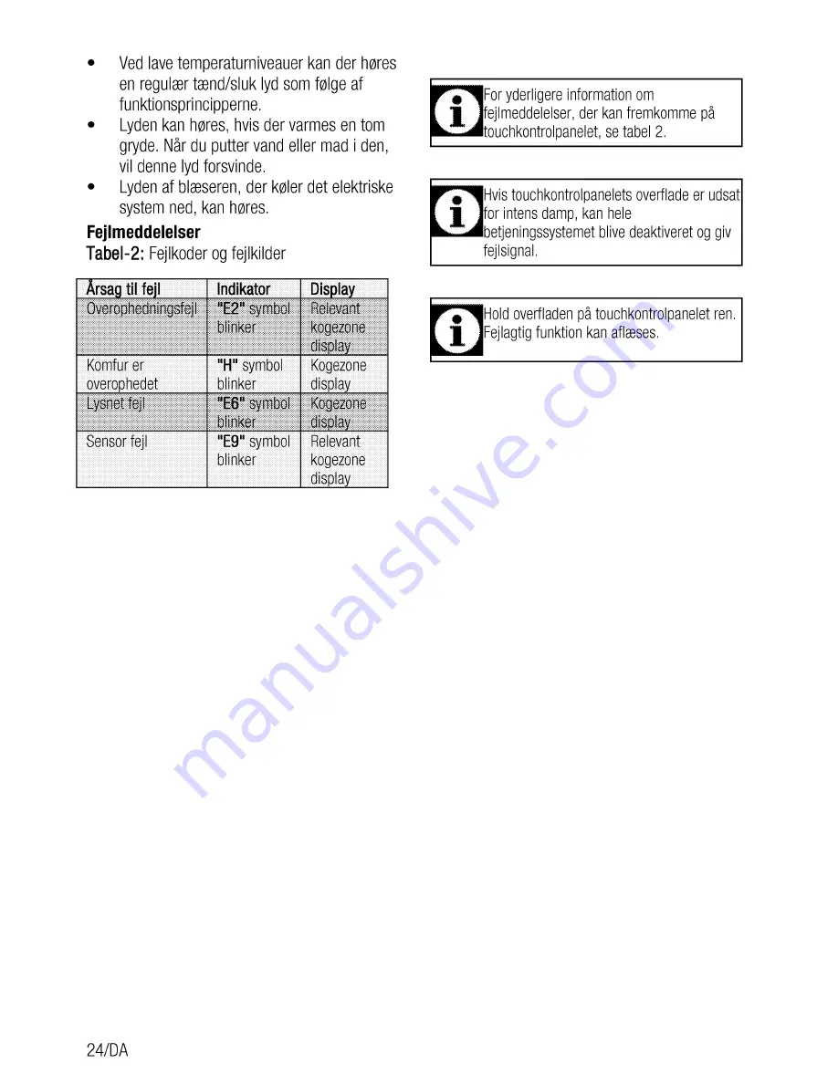 Beko CSM 893601 G User Manual Download Page 58