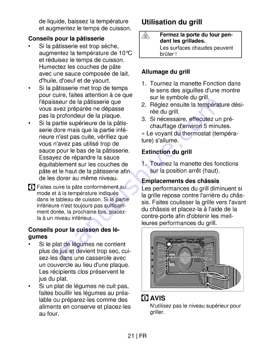 Beko CSS 56000 G User Manual Download Page 45