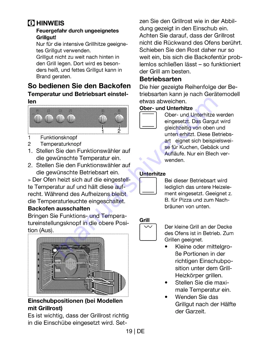 Beko CSS 56000 G User Manual Download Page 68